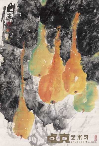 李魁正  如意图 镜心 96×66cm